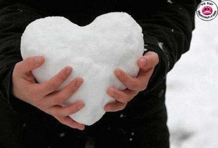 coeur en glace